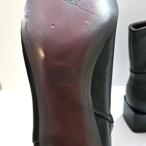 Sarto Flexa Fabiene Bootie, Black, size 8.5 - Picture 6 of 10